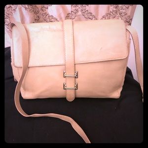 Foley + Corinna Nude Leather Bag